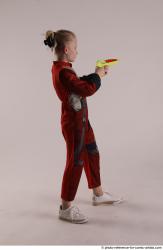 DENISA PILOT STANDING POSE WITH GUN 3